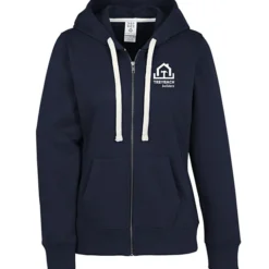 District Recycled Full-Zip Hoodie - Ladies' - Screen