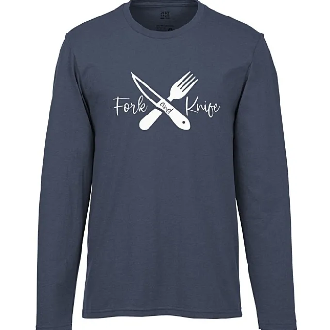 District Recycled Long Sleeve T-Shirt - Screen