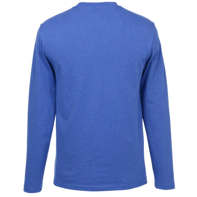 District Recycled Long Sleeve T-Shirt - Screen