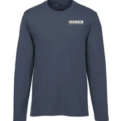 District Recycled Long Sleeve T-Shirt - Embroidered