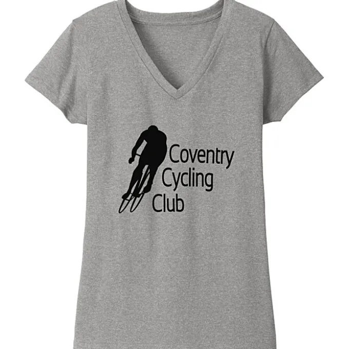 District Recycled V-Neck T-Shirt - Ladies'