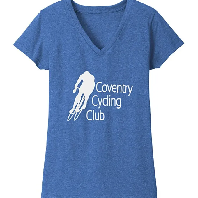 District Recycled V-Neck T-Shirt - Ladies'