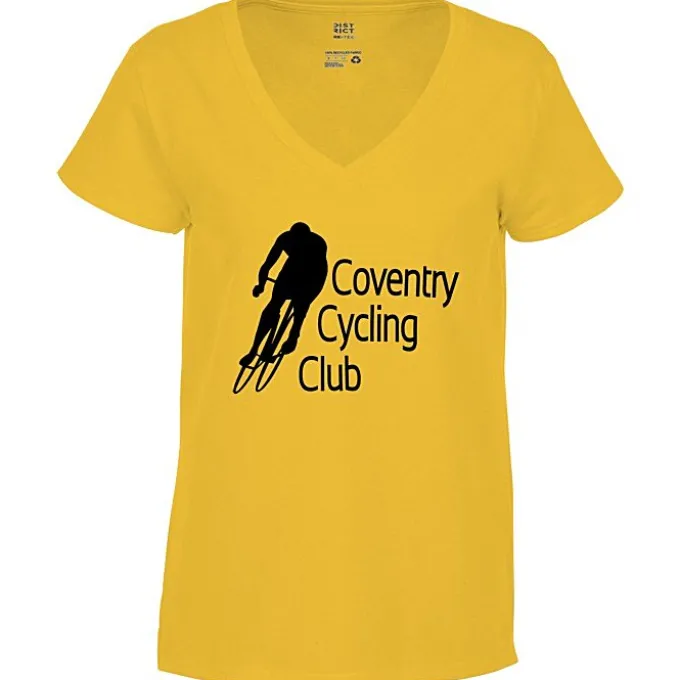 District Recycled V-Neck T-Shirt - Ladies'