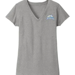 District Recycled V-Neck T-Shirt - Ladies' - Embroidered