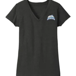 District Recycled V-Neck T-Shirt - Ladies' - Embroidered