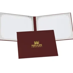 Double Award Folder - Foil Corners