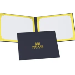 Double Award Folder - Foil Corners