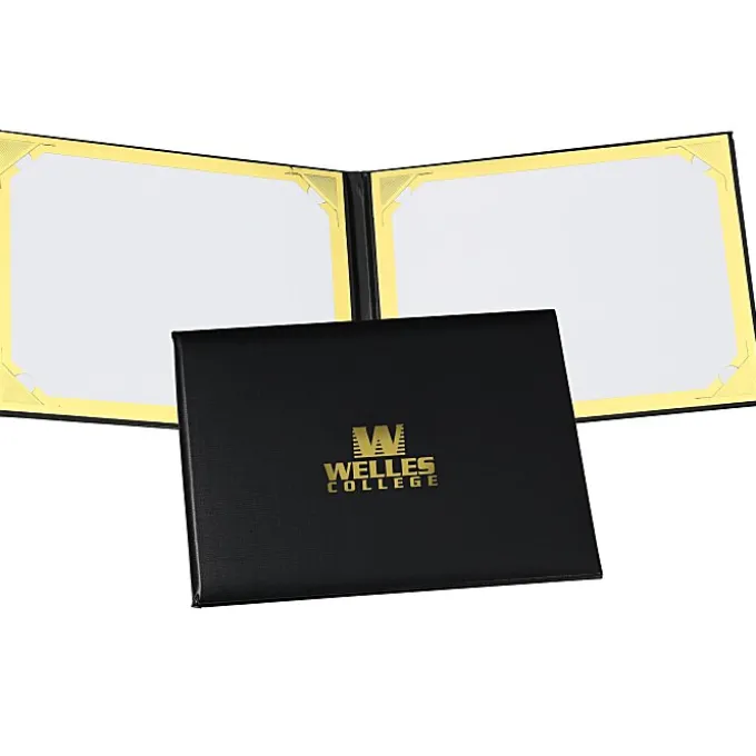 Double Award Folder - Foil Corners