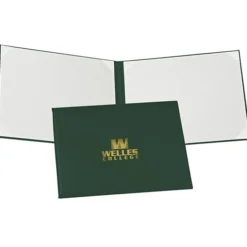 Double Award Folder - Ribbon Corners
