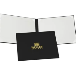Double Award Folder - Ribbon Corners