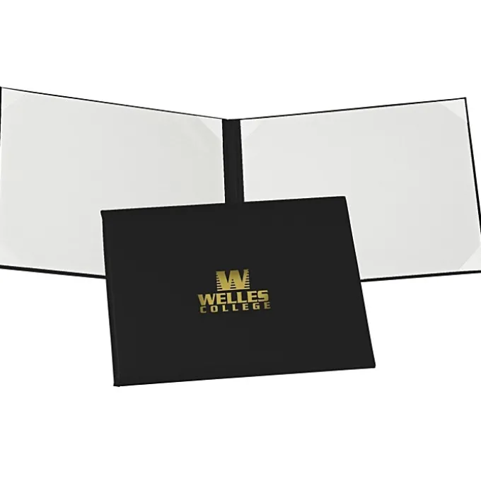 Double Award Folder - Ribbon Corners