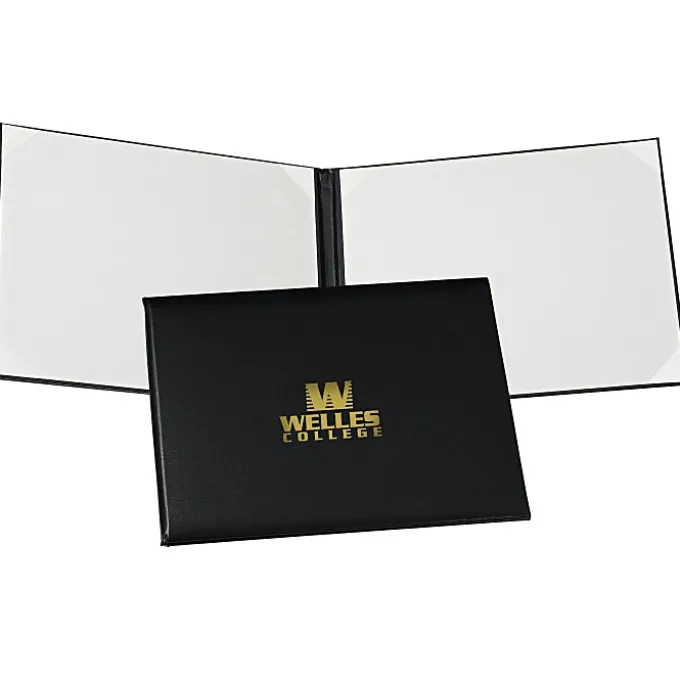 Double Award Folder - Ribbon Corners