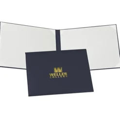 Double Award Folder - Ribbon Corners