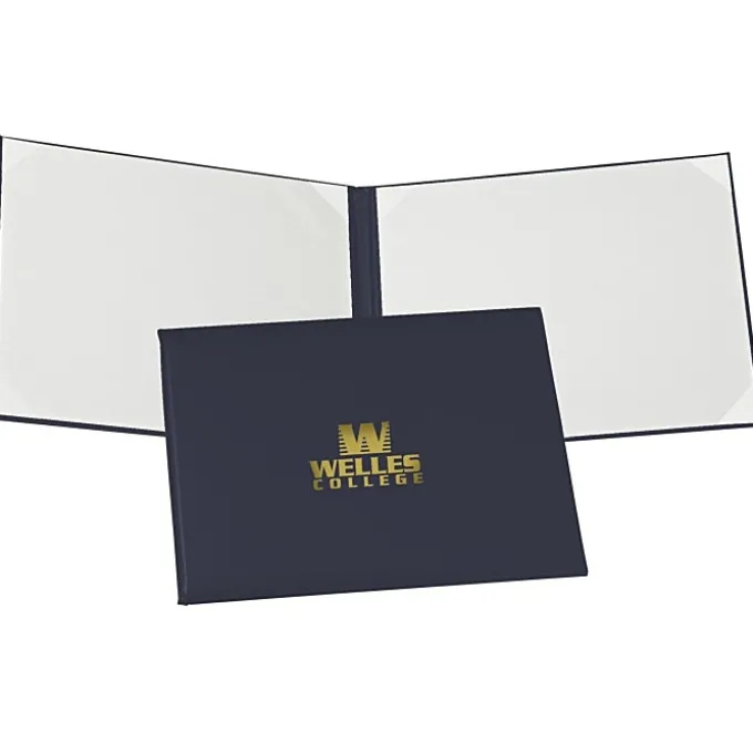 Double Award Folder - Ribbon Corners