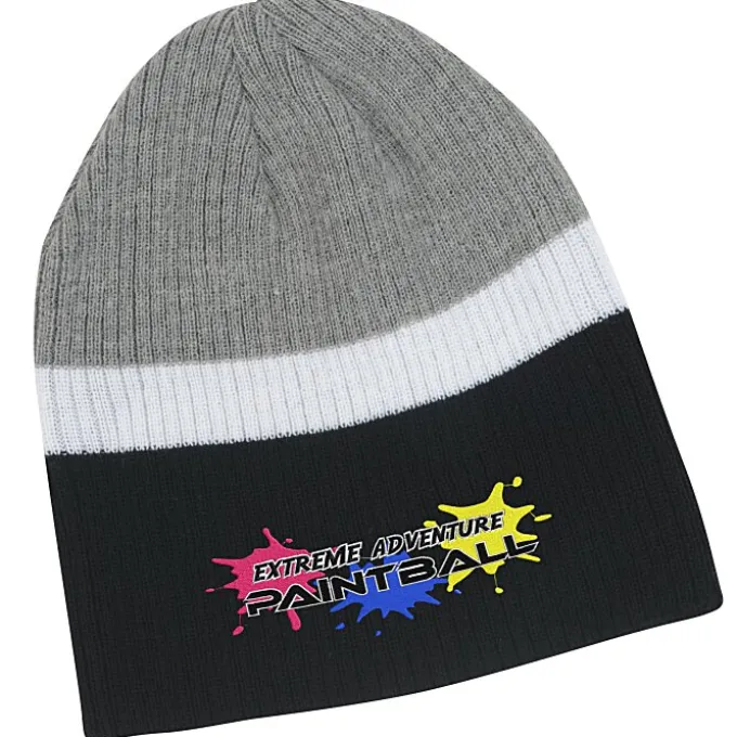 Double Knit Cable Rib Beanie