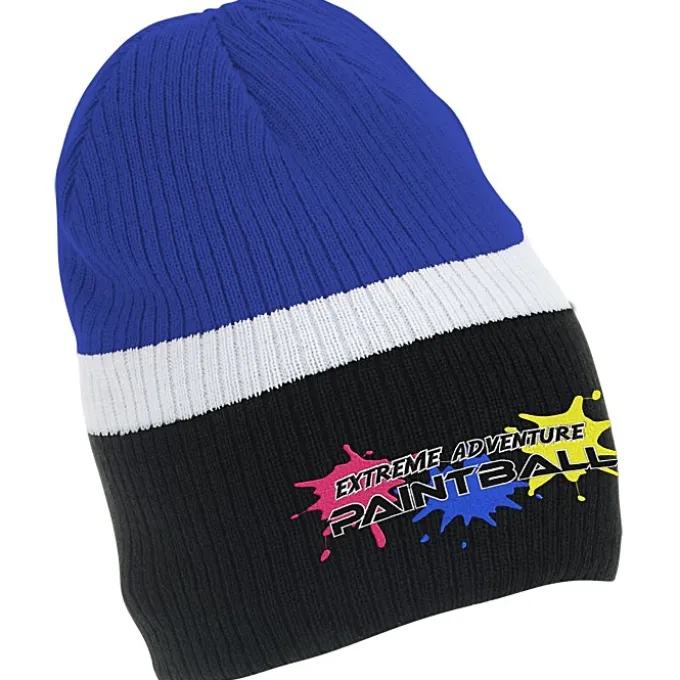 Double Knit Cable Rib Beanie