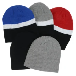 Double Knit Cable Rib Beanie