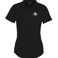 Double-Knit Mini Mesh Polo - Ladies'