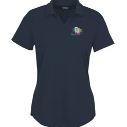Double-Knit Mini Mesh Polo - Ladies'