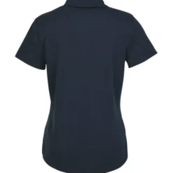 Double-Knit Mini Mesh Polo - Ladies'