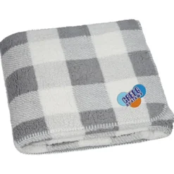 Double Sided Sherpa Plush Blanket