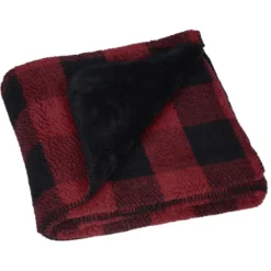 Double Sided Sherpa Plush Blanket