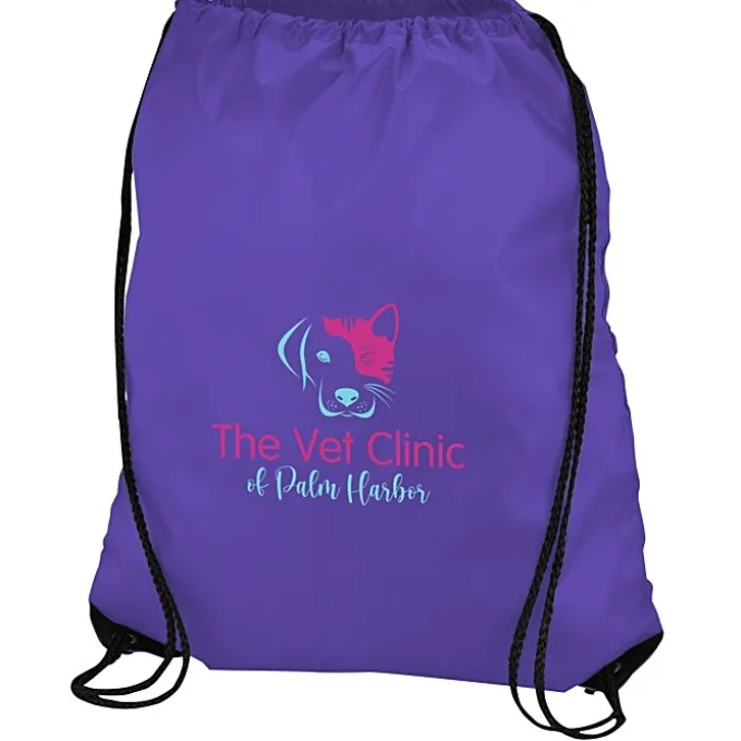 Drawstring Sportpack - 20 inches x 17 inches - Full Color