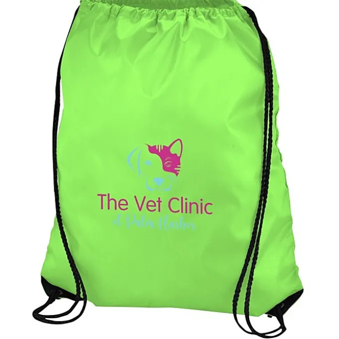 Drawstring Sportpack - 20 inches x 17 inches - Full Color