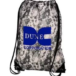 Drawstring Sportpack - 18 inches x 14 inches - Digital Camo - 24 hr