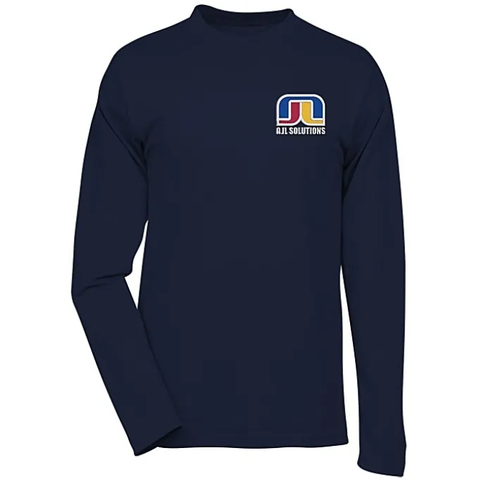 Dri-Balance Blend Long Sleeve T-Shirt - Men's - Embroidered