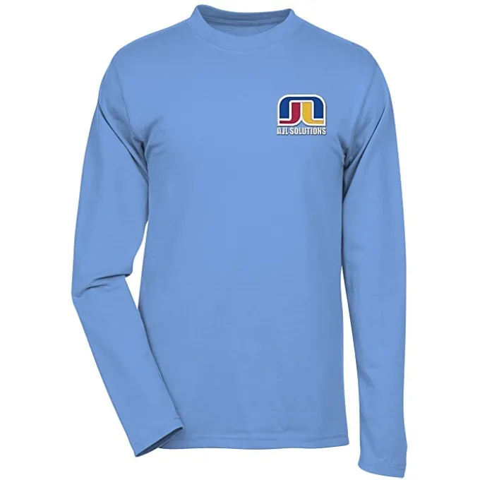 Dri-Balance Blend Long Sleeve T-Shirt - Men's - Embroidered