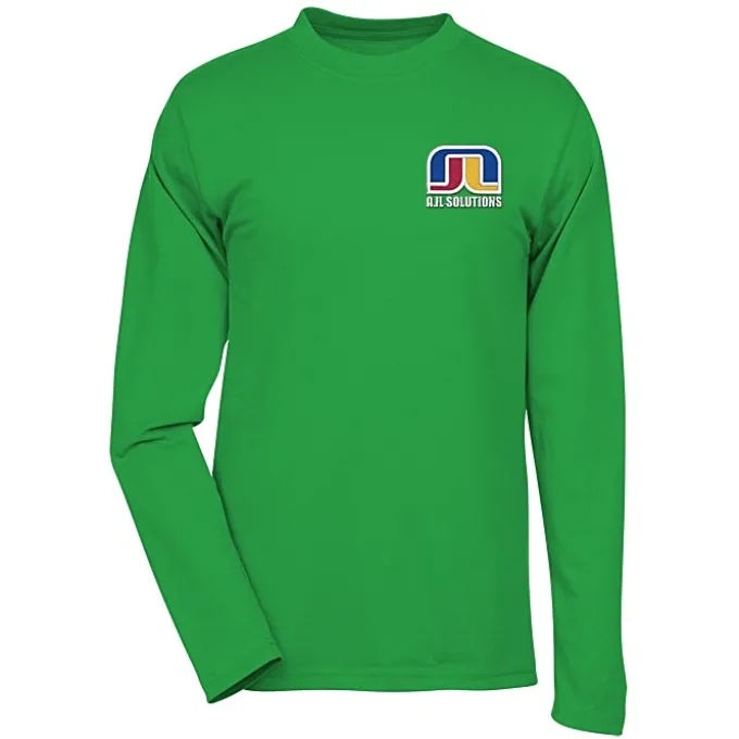 Dri-Balance Blend Long Sleeve T-Shirt - Men's - Embroidered