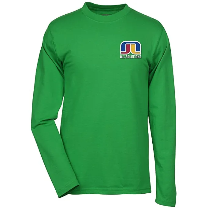 Dri-Balance Blend Long Sleeve T-Shirt - Men's - Embroidered