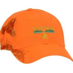 DRI DUCK Blaze Orange Quail Cap