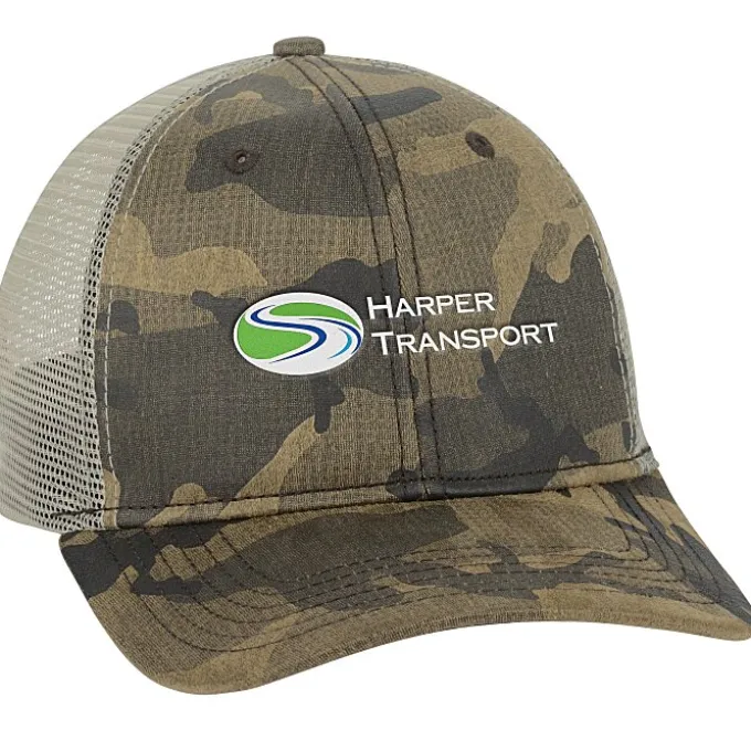 DRI DUCK Covert Camo Trucker Cap