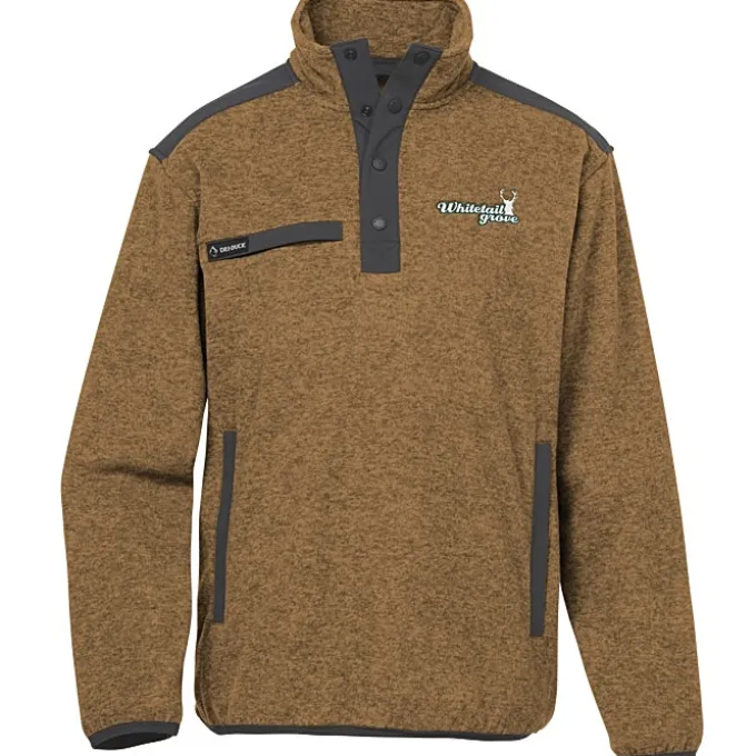 DRI DUCK Ranger Melange Fleece Pullover - Men's