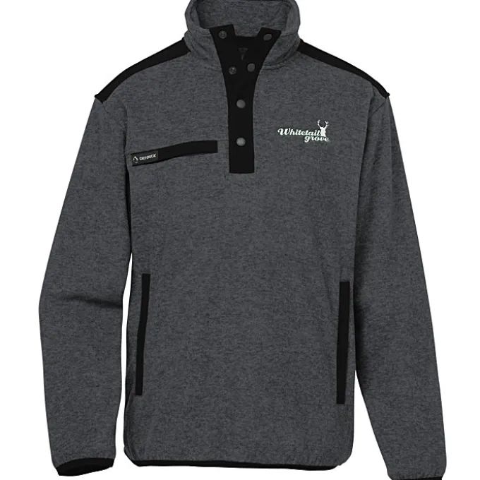 DRI DUCK Ranger Melange Fleece Pullover - Men's