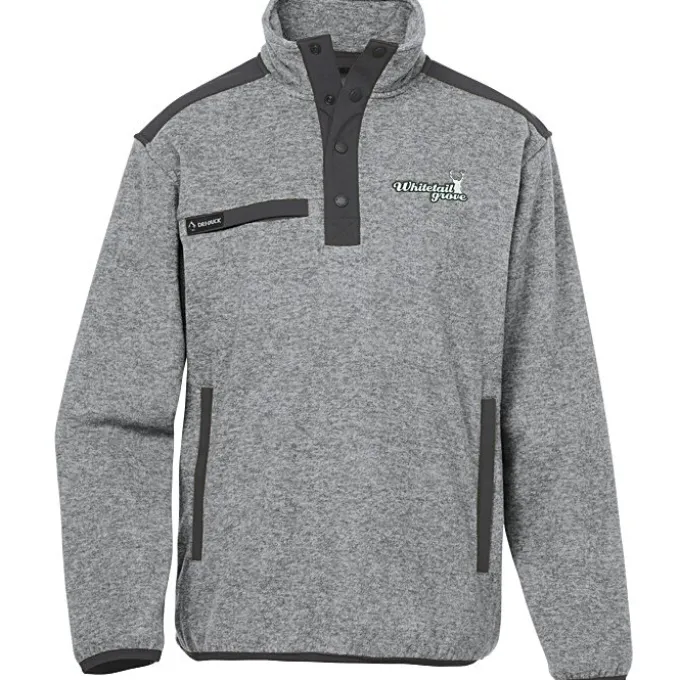 DRI DUCK Ranger Melange Fleece Pullover - Men's