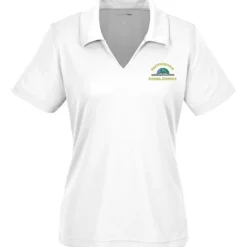 Dri-Mesh V-Neck Sport Shirt - Ladies' - Embroidered - 24 hr