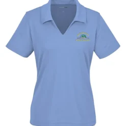 Dri-Mesh V-Neck Sport Shirt - Ladies' - Embroidered - 24 hr