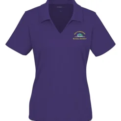 Dri-Mesh V-Neck Sport Shirt - Ladies' - Embroidered - 24 hr