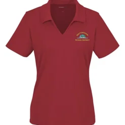 Dri-Mesh V-Neck Sport Shirt - Ladies' - Embroidered - 24 hr