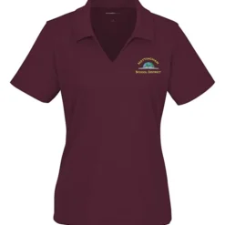 Dri-Mesh V-Neck Sport Shirt - Ladies' - Embroidered - 24 hr