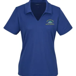 Dri-Mesh V-Neck Sport Shirt - Ladies' - Embroidered - 24 hr