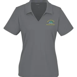 Dri-Mesh V-Neck Sport Shirt - Ladies' - Embroidered - 24 hr