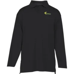 Dry-Mesh Hi-Performance Long Sleeve Polo - Men's