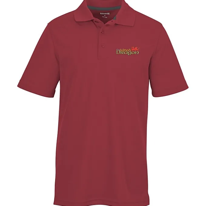 Dry-Mesh Hi-Performance Polo - Men's - Embroidered - 24 hr