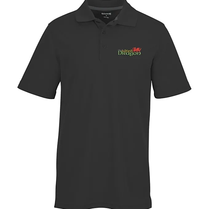 Dry-Mesh Hi-Performance Polo - Men's - Embroidered - 24 hr