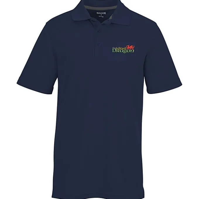 Dry-Mesh Hi-Performance Polo - Men's - Embroidered - 24 hr