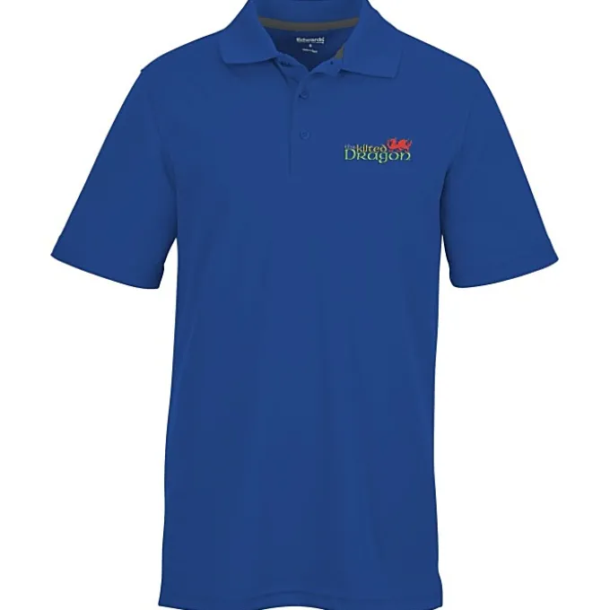 Dry-Mesh Hi-Performance Polo - Men's - Embroidered - 24 hr